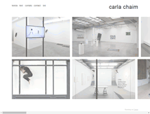 Tablet Screenshot of carlachaim.com